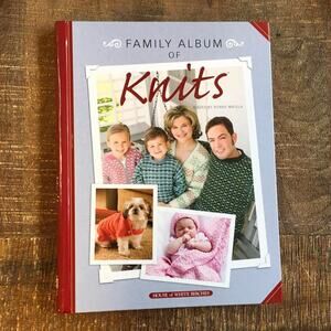 Family Album Of Knits Knitting Patterns Book Blanket Sweater Cardigan Bag Pets